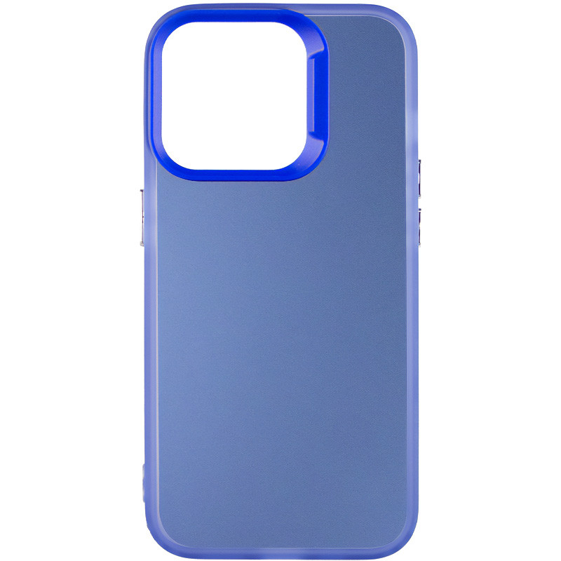 TPU+PC чохол Magic glow with protective edge на Apple iPhone 15 Pro (6.1") (Blue)