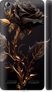 Чохол Троянда 3 на Lenovo A6000
