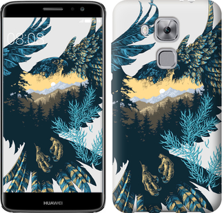 

Чохол Арт-орел на тлі природи на Huawei Nova Plus 646421