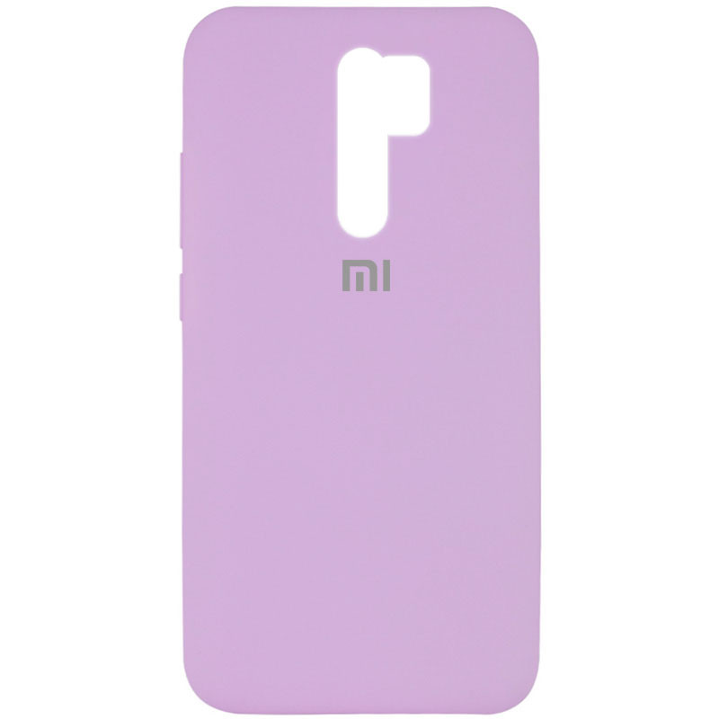 Чехол Silicone Cover Full Protective (AA) для Xiaomi Redmi 9 (Сиреневый / Lilac)
