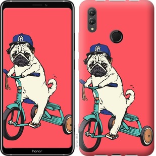 

Чохол Мопс на велосипеді на Huawei Honor Note 10 671037