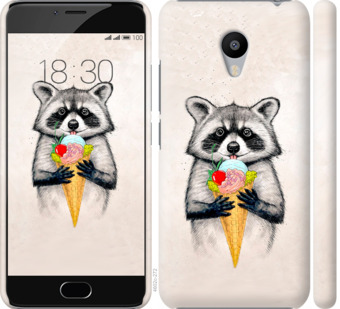 

Чехол Енотик с мороженым для Meizu M3 mini 801248