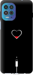 Чехол Подзарядка сердца для Motorola G100