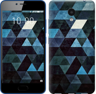 

Чехол Треугольники для Meizu M5c 645793