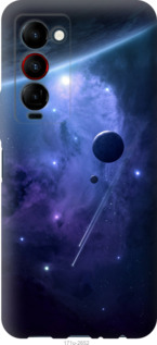 

Чехол Планеты в синем космосе для Tecno Camon 18 Premier 1576937