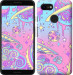 Чехол Розовая галактика для Google Pixel 3