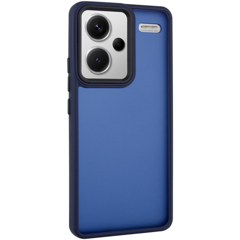 Чохол TPU+PC Lyon Frosted на Xiaomi Redmi Note 13 Pro+ (Navy Blue)