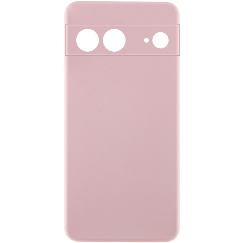 Чохол Silicone Cover Lakshmi Full Camera (AAA) на Google Pixel 8 (Рожевий / Pink Sand)