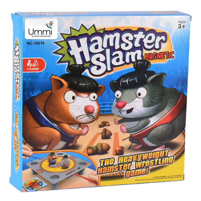 Фото Настольная интерактивная игра Ummi 10818 Hamster Slam (Grey) в магазине vchehle.ua
