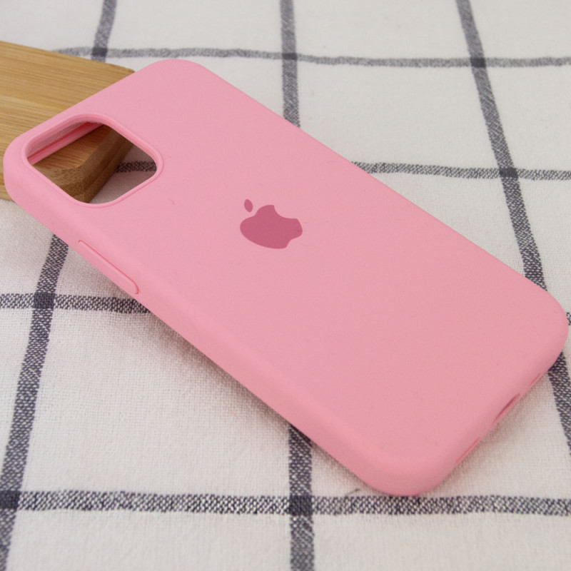 Фото Чохол Silicone Case Full Protective (AA) на Apple iPhone 15 (6.1") (Рожевий / Light pink) на vchehle.ua