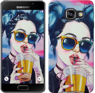 

Чехол Арт-девушка в очках для Samsung Galaxy A3 (2016) A310F 246926