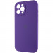 Фото Чехол Silicone Case Full Camera Protective (AA) для Apple iPhone 12 Pro (6.1") (Фиолетовый / Amethyst) в магазине vchehle.ua