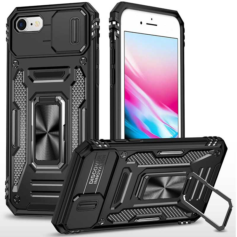 Ударопрочный чехол Camshield Army Ring для Apple iPhone 7 / 8 / SE (2020) (4.7")