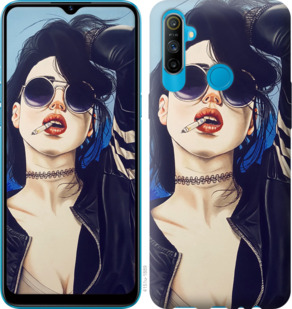 

Чохол Дівчина на стилі на Realme C3 933871