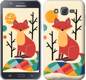 

Чохол Rainbow fox на Samsung Galaxy J7 J700H 576826