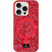 TPU чехол Bling World Rock Diamond with Magnetic Safe для Apple iPhone 14 Pro (6.1") (Red)