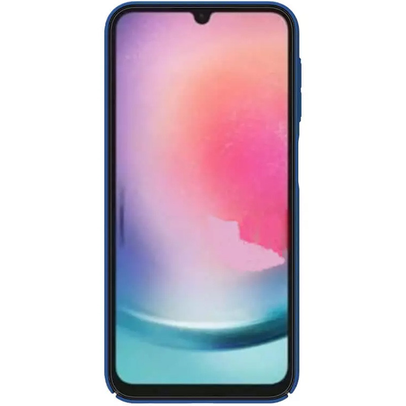 Фото Карбонова накладка Nillkin Camshield (шторка на камеру) на Samsung Galaxy A24 4G (Синій / Blue) на vchehle.ua