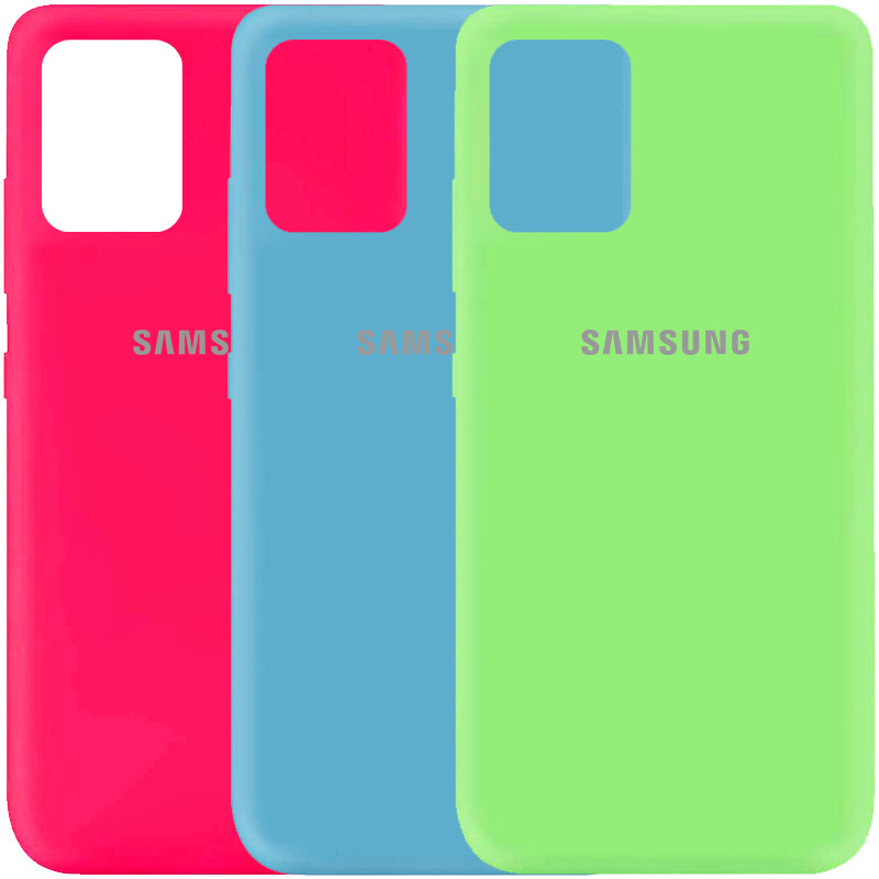 Чехол Silicone Cover My Color Full Protective (A) для Samsung Galaxy A72 4G / A72 5G