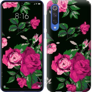 

Чехол Розы на черном фоне для Xiaomi Mi 9 SE 764316