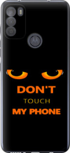 Чехол Don't touch the phone для Motorola G50
