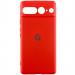 Чехол Silicone Cover Lakshmi Full Camera (AAA) with Logo для Google Pixel 7 Pro (Красный / Red)