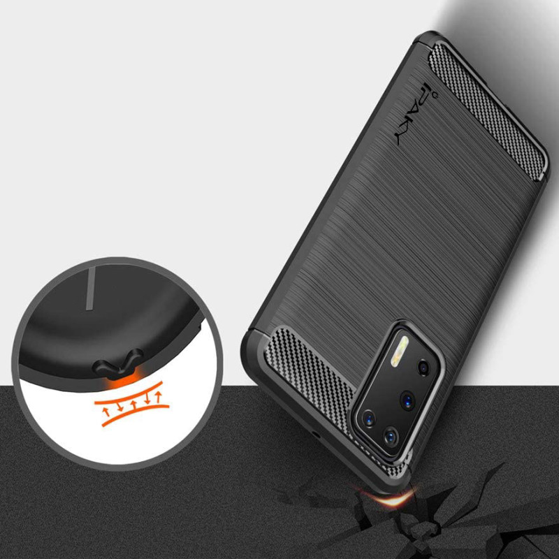 TPU чехол iPaky Slim Series для Huawei P40 (Черный) в магазине vchehle.ua