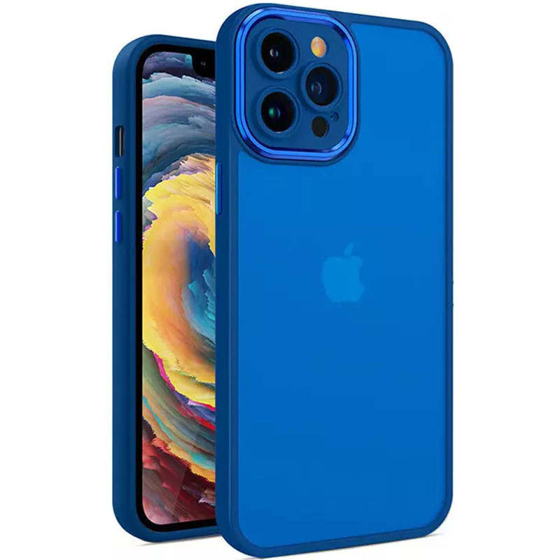 TPU+PC чохол Accent на Apple iPhone 13 Pro Max (6.7") (Blue)