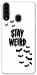 Чехол Stay Weird для Galaxy A20s (2019)