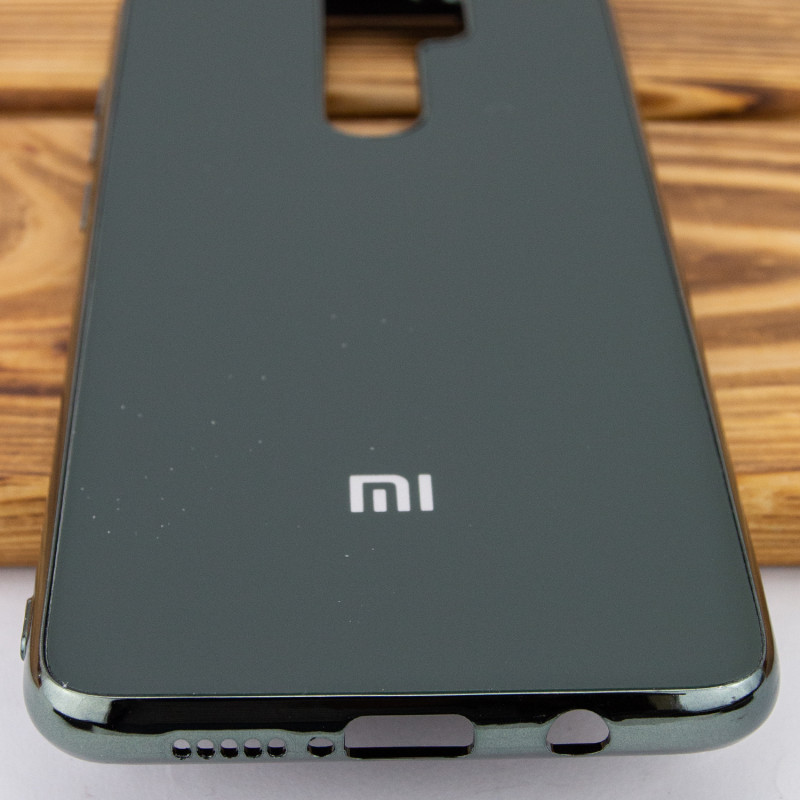 Фото TPU чехол Matte LOGO для Xiaomi Redmi Note 8 Pro (Зеленый / Dark Green) в магазине vchehle.ua