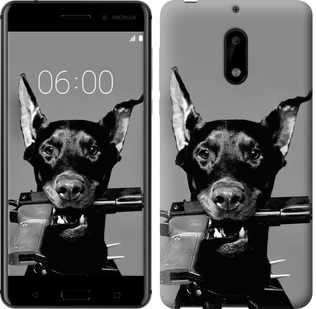 

Чохол Доберман на Nokia 6 123000