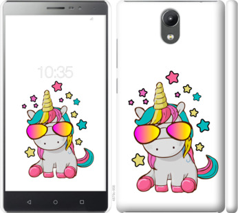 

Чехол Единорог в очках для Lenovo Phab 2 911683