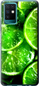 Чехол Зелёные дольки лимона для Infinix Note 10
