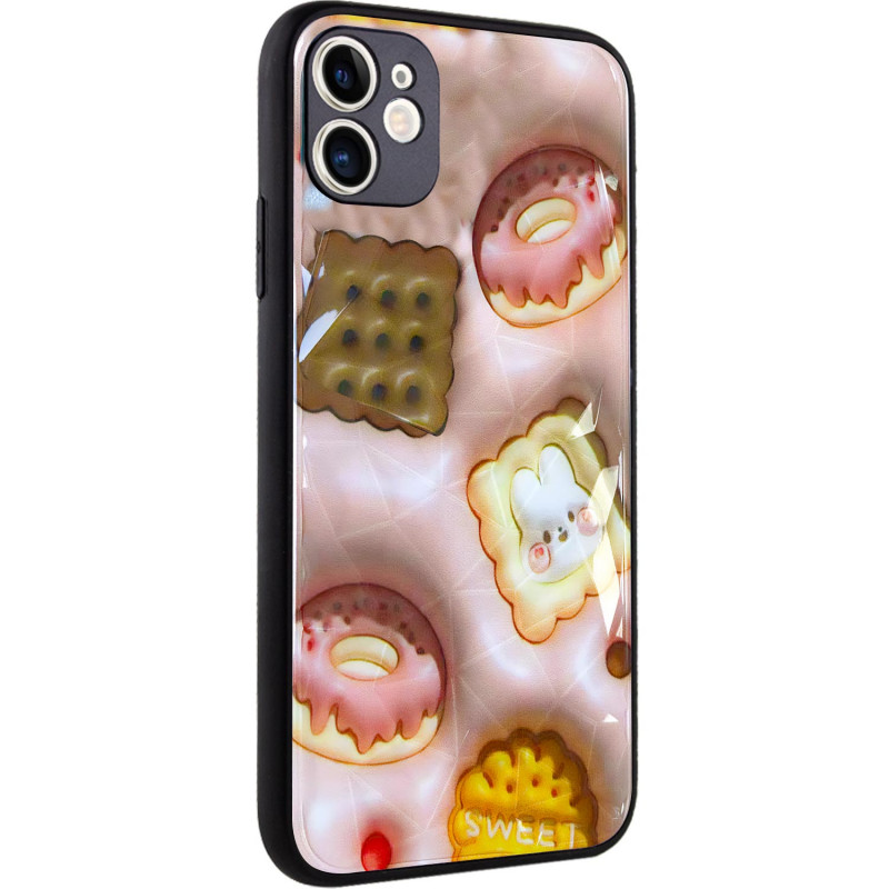 TPU+PC чехол Prisma Fluffie для Apple iPhone 12 (6.1") (Sweet)