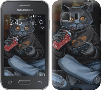 

Чохол gamer cat на Samsung Galaxy Young 2 G130h 635320