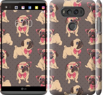 

Чехол мопсики 2 для LG V20 731453