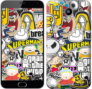 

Чохол Popular logos на Meizu M2 Note 628045