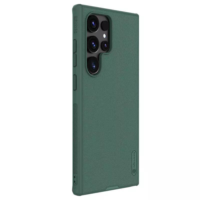 Фото Чохол Nillkin Matte Pro на Samsung Galaxy S24 Ultra (Зелений / Deep Green) в маназині vchehle.ua