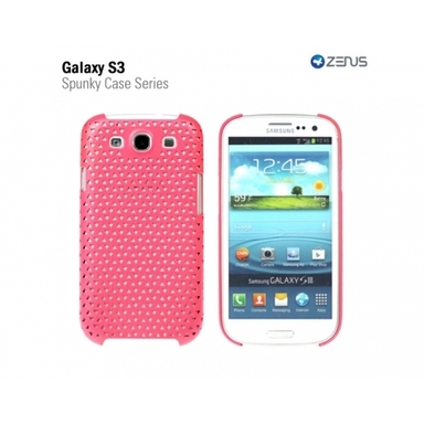 Чехол-сетка Zenus Spunky Case Series для Samsung i9300 Galaxy S3 (Розовый)