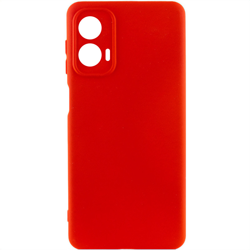 Чохол TPU GETMAN Liquid Silk на Motorola Moto G24 (Червоний / Red)