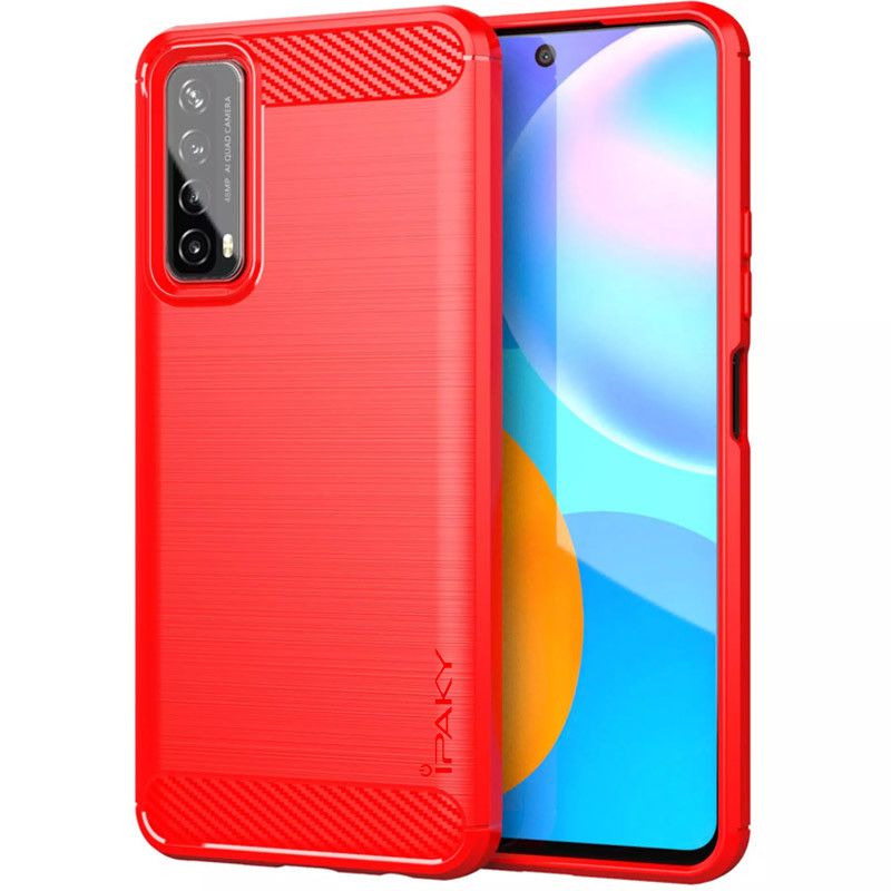 

TPU чохол iPaky Slim Series на Huawei P Smart (2021) (Червоний) 1126387