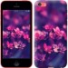 Чехол Пурпурные цветы для iPhone 5c