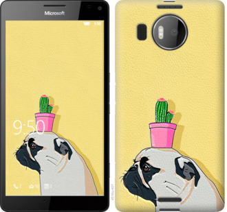 

Чохол Мопс з кактусом на Microsoft Lumia 950 XL Dual Sim 795939