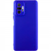 Чехол Silicone Cover Lakshmi Full Camera (A) для Xiaomi Redmi Note 10 Pro / 10 Pro Max (Синий / Iris)