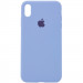 Чохол Silicone Case Full Protective (AA) на Apple iPhone XR (6.1") (Блакитний / Lilac Blue)