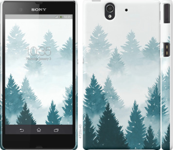 

Чохол Акварельні Ялинки на Sony Xperia Z C6602 862612