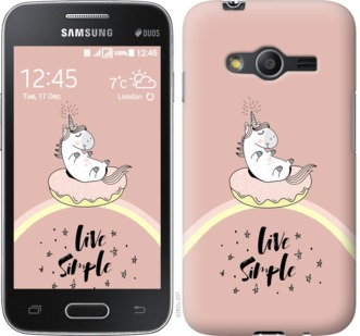 

Чехол Единорожка в пончике для Samsung Galaxy Ace 4 G313 719218