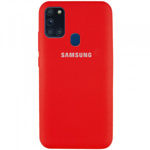 Чехол Silicone Cover Full Protective (AA) для Samsung Galaxy A21s