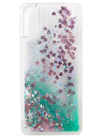 

TPU чохол Liquid hearts на Samsung A750 Galaxy A7 (2018) (Блакитний) 664962