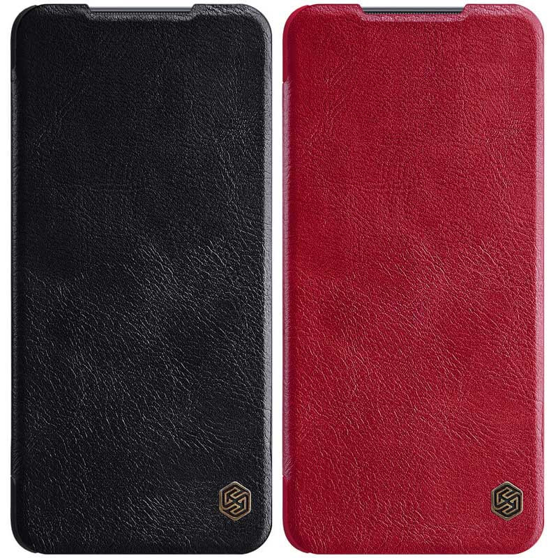 Кожаный чехол-книжка Nillkin Qin Series для Xiaomi Mi 10T Lite