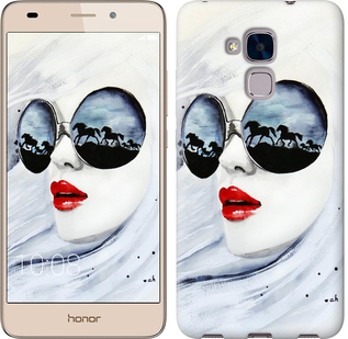 

Чехол Девушка акварелью для Huawei Honor GR5 2017 89983